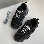 Balenciaga Triple S Clear Sole Black 541624W2FB11000 - 2