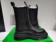 Bottega Boots High Top All Black 630297 VBS 501026 - 3