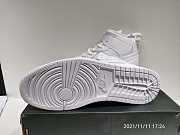 Air Jordan 1 Mid Triple White 554724-109 - 6