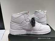 Air Jordan 1 Mid Triple White 554724-109 - 5