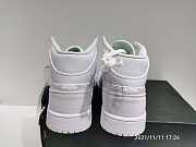 Air Jordan 1 Mid Triple White 554724-109 - 3