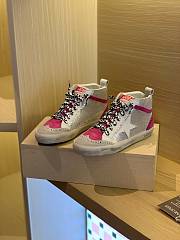 Golden Goose-Sneakers High Pink - 4