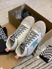 Golden Goose-Sneakers High Blue Star - 2