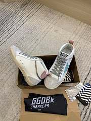 Golden Goose-Sneakers High Blue Star - 5