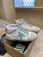 Golden Goose-Sneakers High Blue Star - 3