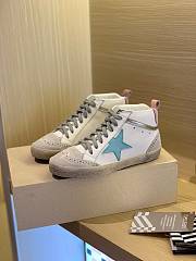 Golden Goose-Sneakers High Blue Star - 4