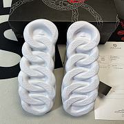 Versace Chain Reaction White Sole - 3