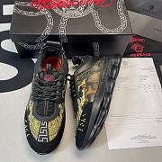 Versace Chain Reaction Black  Sole Yellow - 1