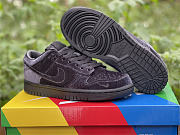 Nike Dunk Low Dover Street Market Triple Black Velvet DH2686-002 - 3