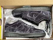 Nike Dunk Low Dover Street Market Triple Black Velvet DH2686-002 - 5