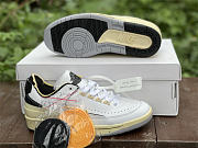  Air Jordan 2 OFF-WHITE White Black Low DJ4375-101 - 3