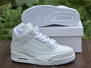 Air Jordan 3 “Triple White” 136064-111  - 4