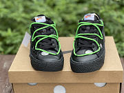 Nike Blazer Low Off-White Black Electro Green DH7863 001  - 2