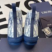 Dior B23 High Top Blue Oblique 3SH118YNT_H565 - 3