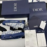 Dior B23 Low Top Blue Oblique 3SN249YNT_H565 - 4