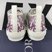 Dior B23 Low Top Red Blue Oblique 3SN249YTG_H563 - 4