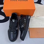 Louis Vuitton LV Trainer Black Wool 1A9AFM - 1