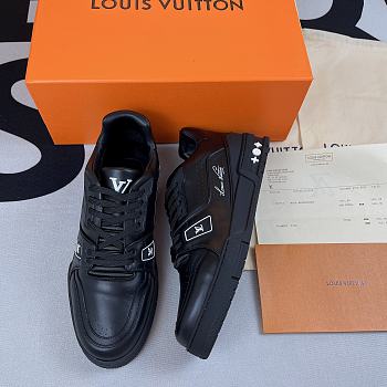 Louis Vuitton LV Trainer Black Wool 1A9AFM