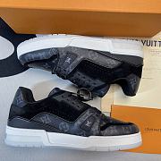 Louis Vuitton Trainer Black Monogram 1A8PUA - 2