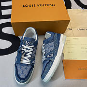 Louis Vuitton Trainer Monogram Denim 1A8MG3 - 1