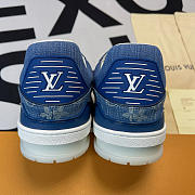 Louis Vuitton Trainer Monogram Denim 1A8MG3 - 5