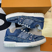 Louis Vuitton Trainer Monogram Denim 1A8MG3 - 4