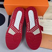 Louis Vuitton Trainer Red White 1A8PK6 - 3