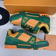 Louis Vuitton Trainer Green Orange 1A8WFY - 2