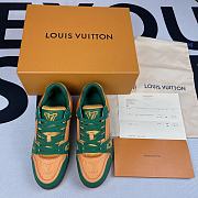 Louis Vuitton Trainer Green Orange 1A8WFY - 3