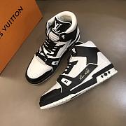 Louis Vuitton Trainer Black White 1A5QCL - 1