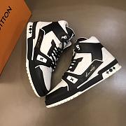 Louis Vuitton Trainer Black White 1A5QCL - 3