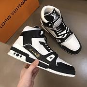 Louis Vuitton Trainer Black White 1A5QCL - 4