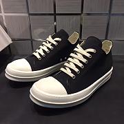 Rick Owens DRKSHDW Lido Low Sneaks Black Milk SS24  DU01D1802CB-911 - 1