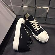 Rick Owens DRKSHDW Lido Low Sneaks Black Milk SS24  DU01D1802CB-911 - 3