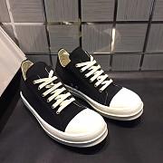 Rick Owens DRKSHDW Lido Low Sneaks Black Milk SS24  DU01D1802CB-911 - 2