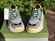 Gucci x Balenciaga The Hacker Project Triple S Beige Green Yellow 681067UMO20 9766 - 3