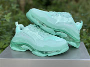 Balenciaga Triple S Clear Sole Green 541624W2GA14500 - 6