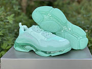 Balenciaga Triple S Clear Sole Green 541624W2GA14500 - 3