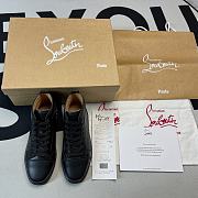 Christian Louboutin Louis Flat High Black 3091348-CM53 - 4