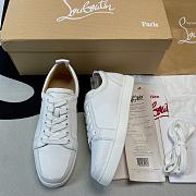 Christian Louboutin Low White - 1