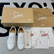 Christian Louboutin Low White - 4