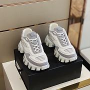 Prada Cloudbust Thunder Knit White Grey - 6