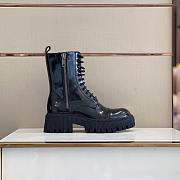 Balenciaga Tractor 20mm Zip Up Boot Black 615679WA8E91000 - 4