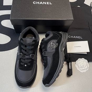 Chanel Low Top Trainer Black G34360 Y53536 94305