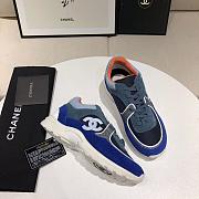 Chanel Low Top Purple Blue - 1