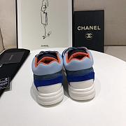 Chanel Low Top Purple Blue - 2