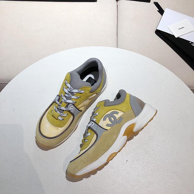 Chanel Low Top Yellow - 1