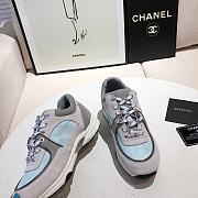 Chanel Low Top Grey Blue - 5