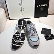 Chanel Low Top Grey Blue - 4