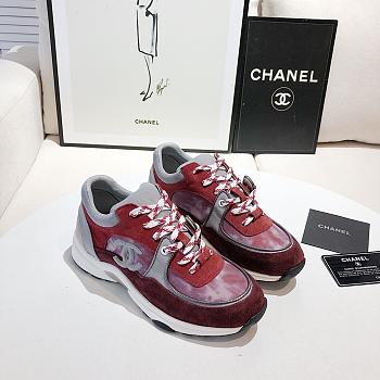 Chanel Low Top Red